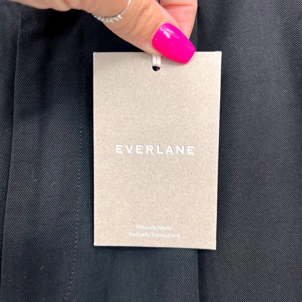 Everlane Womens The Way-High Drape Pants Size 10 Black 31